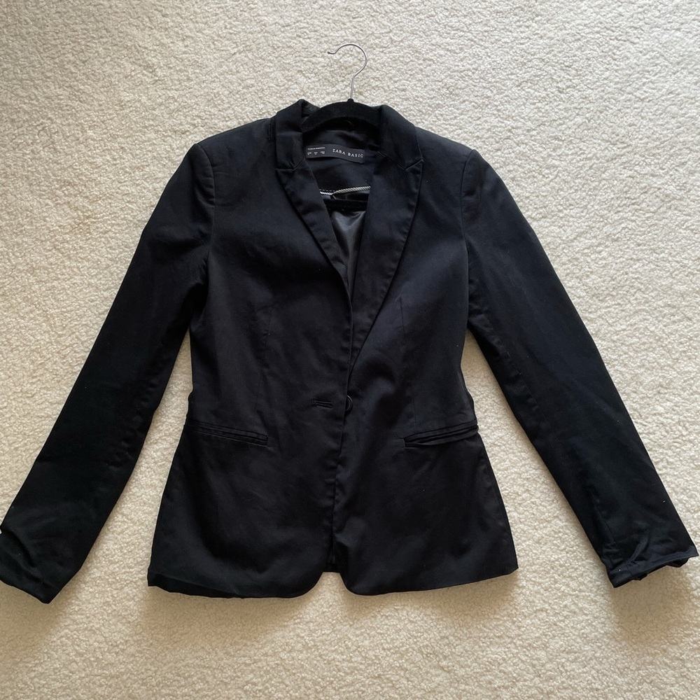 ZARA black suit jacket